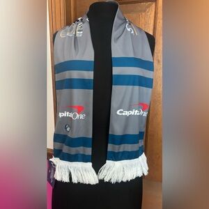 Gray and Blue Capital One World Series  Scarf 2023 New